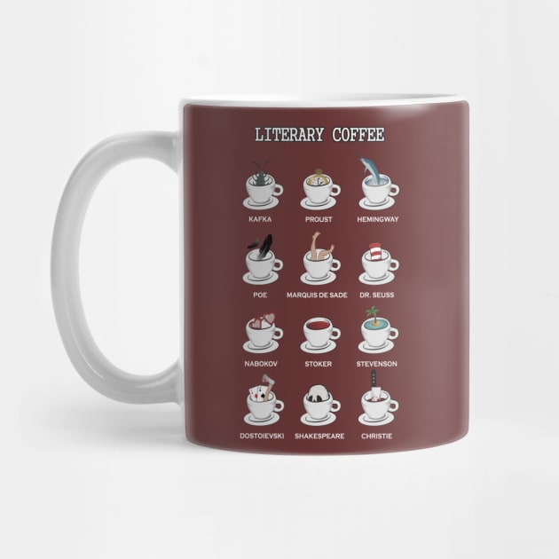 Literary coffee for readers by atizadorgris